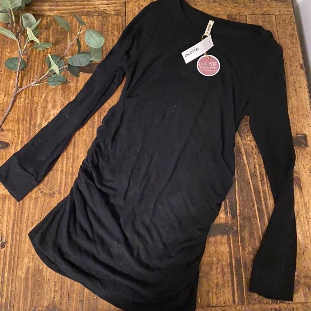 NWT Luxe Mere Hello MIZ Maternity Sweater